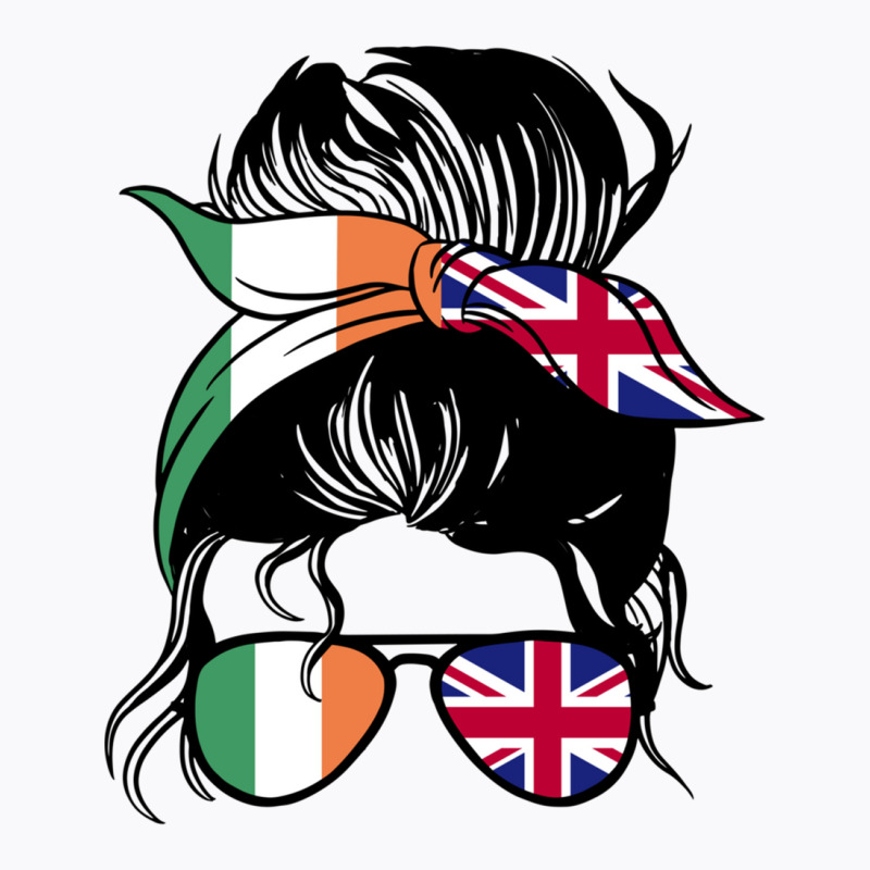 Ireland And Great Britain Mix Uk Half Irish Half British Long Sleeve T T-shirt | Artistshot