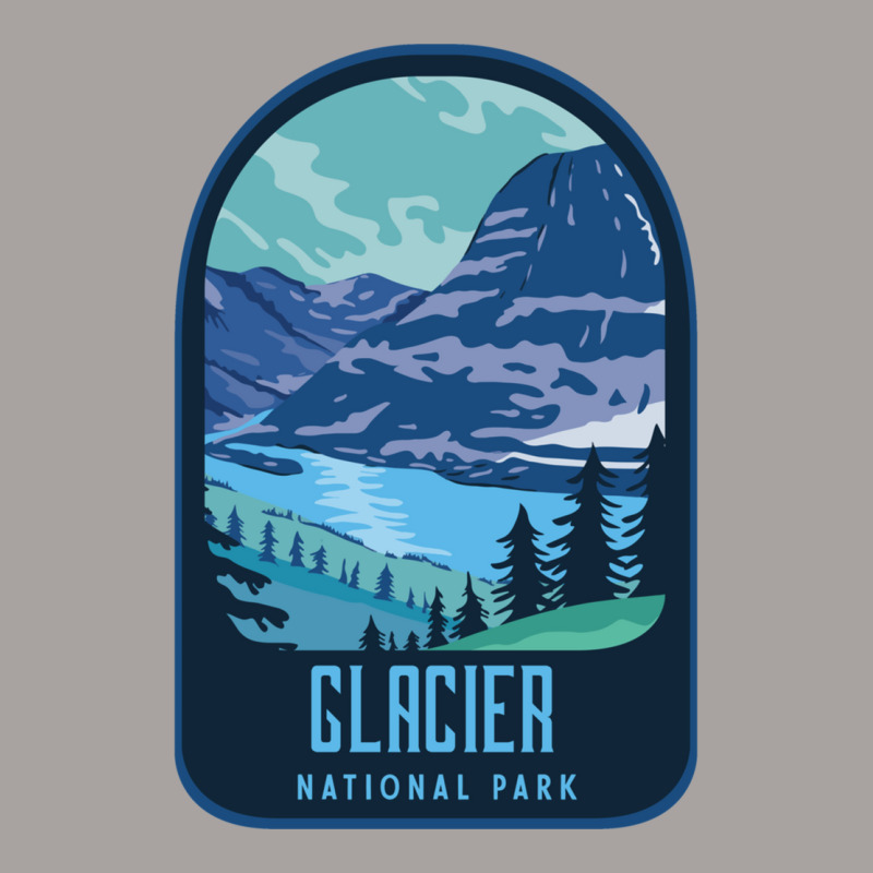 Glacier National Park Retro Racerback Tank by BILLYJOHNSON | Artistshot