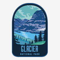 Glacier National Park Retro Ladies Polo Shirt | Artistshot