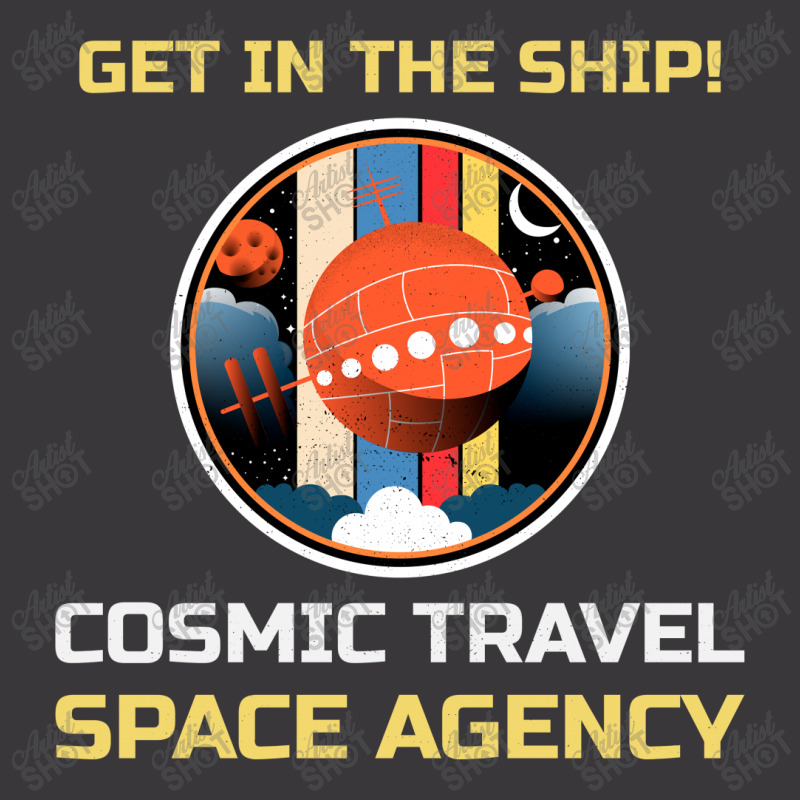 Cosmic Travel Space Agency Ladies Curvy T-shirt | Artistshot