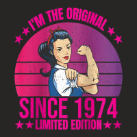 Womens I'm The Original Since 1974 Limited Edition Cool Style Retro Ra Ladies Fitted T-shirt | Artistshot