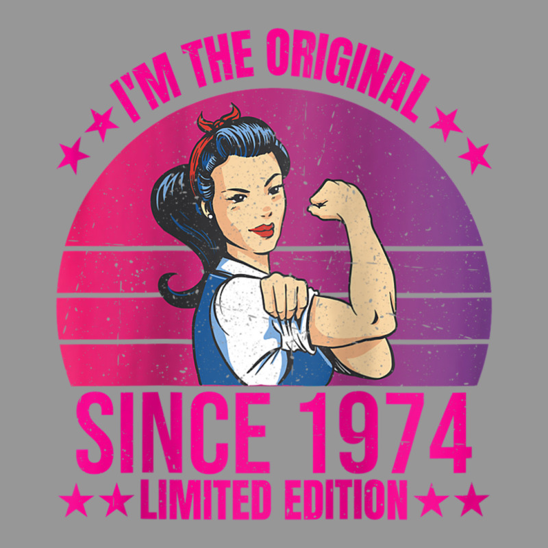 Womens I'm The Original Since 1974 Limited Edition Cool Style Retro Ra Women's V-Neck T-Shirt by cm-arts | Artistshot