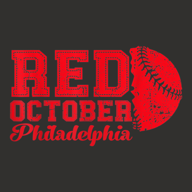 Retro Red October Philly Philadelphia Vintage 2023 Men's T-shirt