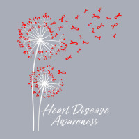 Dandelion Go Red Ribbon Heart Disease Awareness Month Women T Shirt Tank Dress | Artistshot