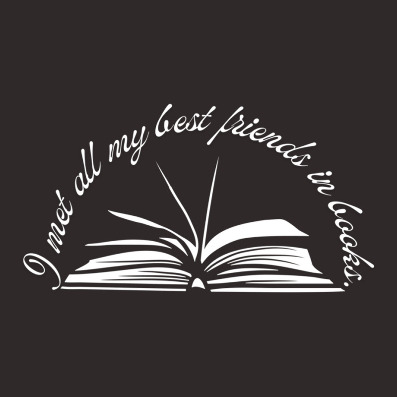 Met My Best Friends In Books Stories Literature Read Reading Long Slee Racerback Tank by cm-arts | Artistshot