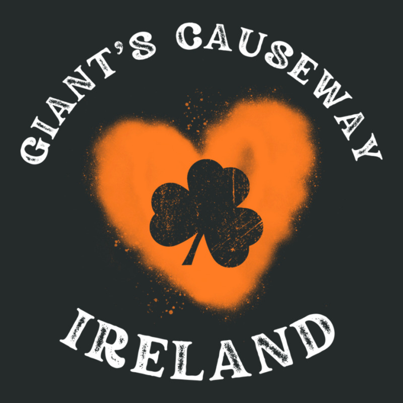 Giant's Causeway Shamrock Gaelic Football And Hurling Long Sleeve T Sh Women's Triblend Scoop T-shirt by cm-arts | Artistshot