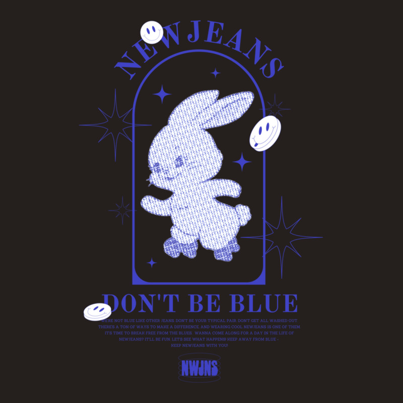 Newjeans Denim Bunny Dont Be Blue Premium Tank Top | Artistshot