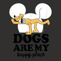 Funny Pluto Dogs Are My Happy Place Champion Hoodie | Artistshot