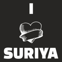 I Love Suriya Ladies Fitted T-shirt | Artistshot