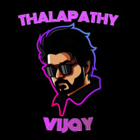 Master Thalapathy Vijay Illustration Triblend Long Sleeve Shirts | Artistshot