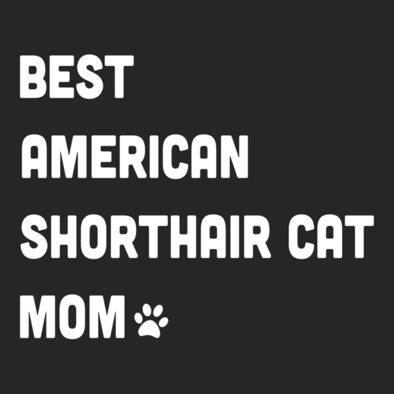 Best American Shorthair Cat Mom Funny Long Sleeve T Shirt Ladies Fitted T-Shirt by cm-arts | Artistshot