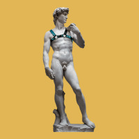 Michelangelo David Leather Harness Sculpture Art Male Statue Torso Vintage Hoodie And Short Set | Artistshot