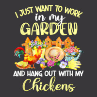 Chicken Chick Retro I Just Want To Work In 184 Rooster Hen Ladies Curvy T-shirt | Artistshot