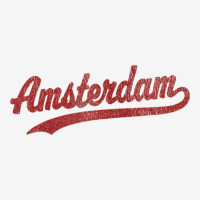 Amsterdam Netherlands Vintage Sports Graphic Raglan Baseball Tee Adjustable Cap | Artistshot