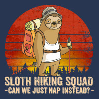 Hiking Outdoor Mountain Sloth Hiking Team Can We Just Nap Instead Vint Ladies Denim Jacket | Artistshot