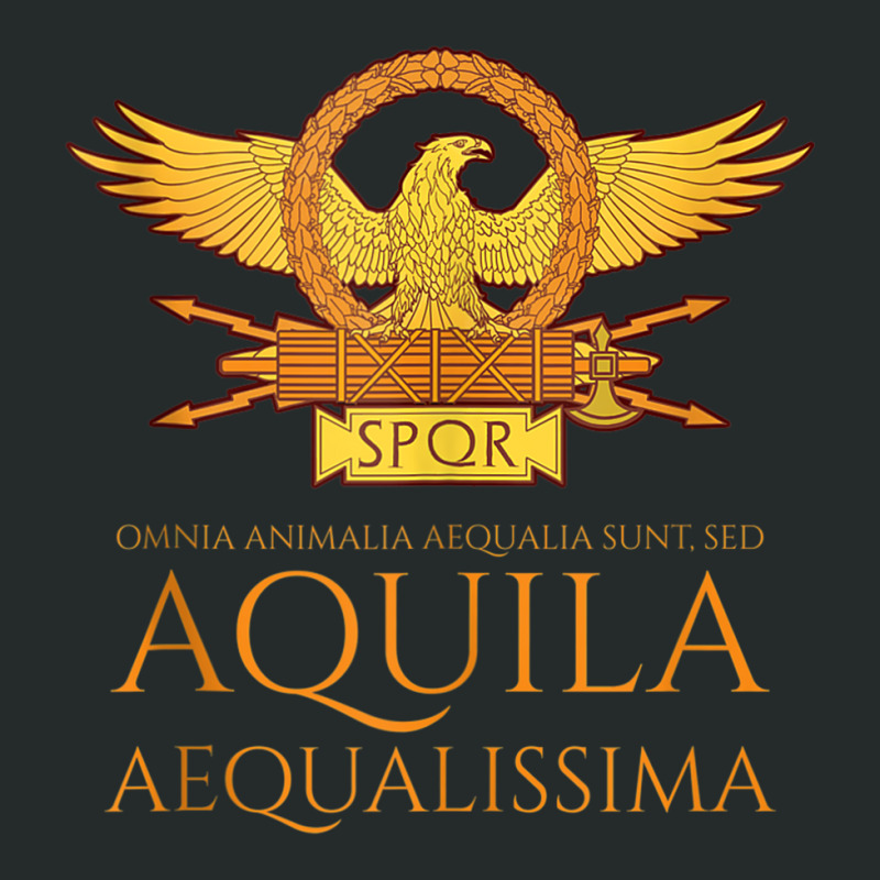 Ancient Rome   Latin Language   The Eagle Is The Most Equal Tank Top Women's Triblend Scoop T-shirt by cm-arts | Artistshot