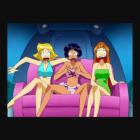 Totally Spies           .png Crop Top | Artistshot