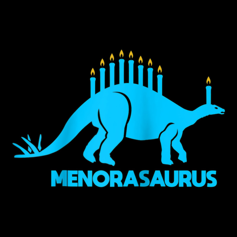 Funny Hanukkah Shirt Dinosaur Stegosaurus Dino Menorah Raglan Baseball Long Sleeve Shirts | Artistshot