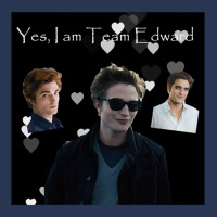 Team Edward Meme Twilight Ladies Denim Jacket | Artistshot