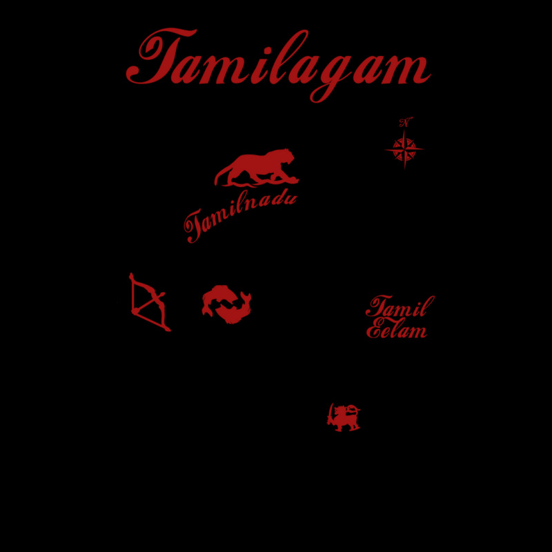 Tamilagam Map Long Sleeve Shirts by cm-arts | Artistshot