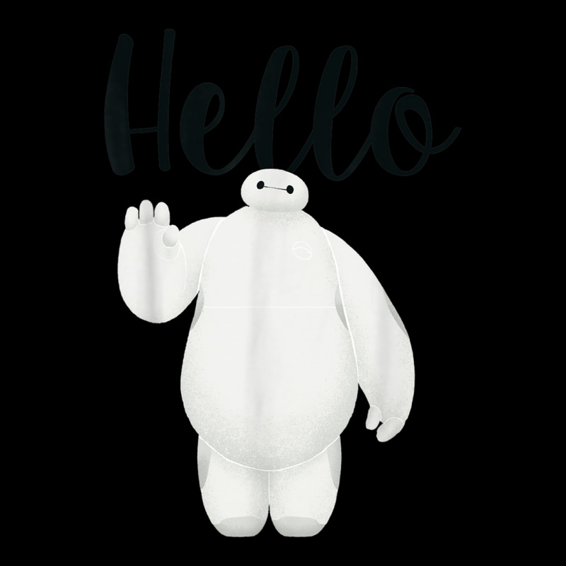 Funny Big Hero 6 Baymax Hello Wave Graphic Pocket T-shirt | Artistshot