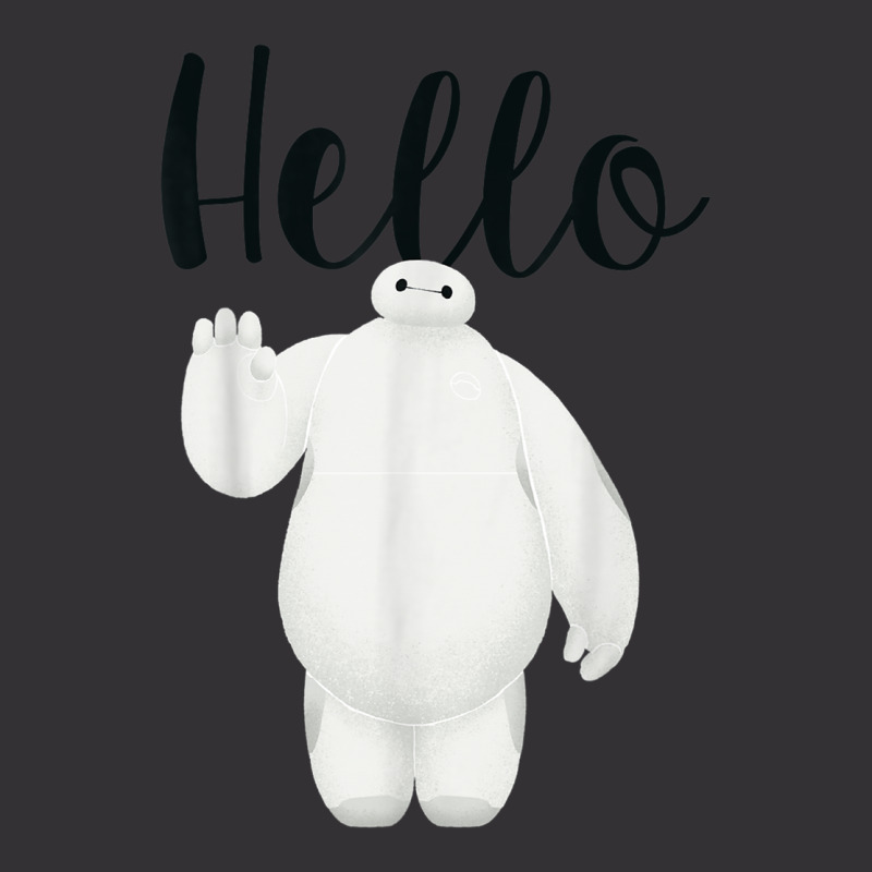 Funny Big Hero 6 Baymax Hello Wave Graphic Vintage Hoodie And Short Set | Artistshot