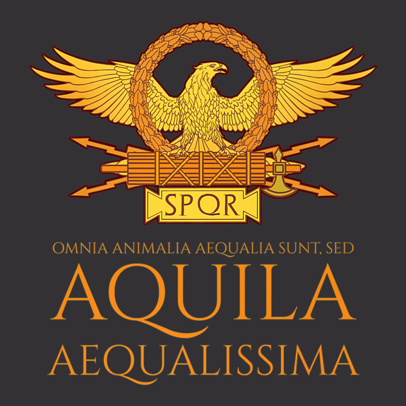 Ancient Rome   Latin Language   The Eagle Is The Most Equal Premium T Vintage Hoodie by cm-arts | Artistshot