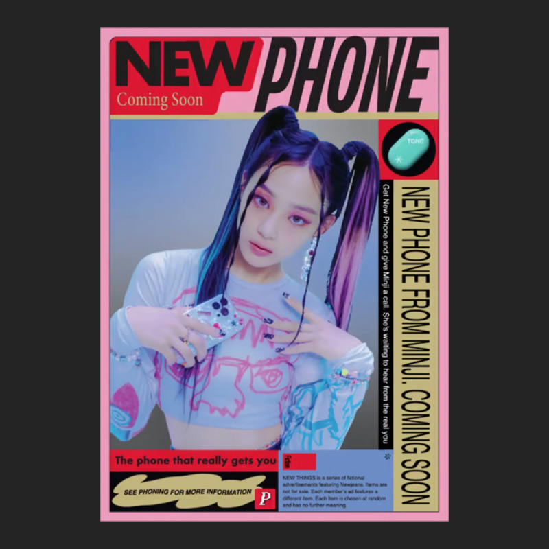 Newjeans, Newphone Mag 3/4 Sleeve Shirt | Artistshot