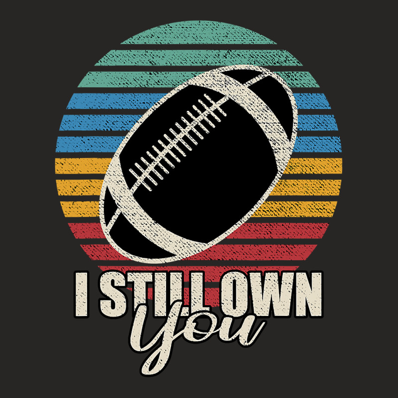 Football I Still Own You 294 Football Player Ladies Fitted T-Shirt by cm-arts | Artistshot