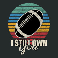 Football I Still Own You 294 Football Player Women's Triblend Scoop T-shirt | Artistshot