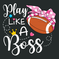 Play Like A Boss American Football Women's Triblend Scoop T-shirt | Artistshot