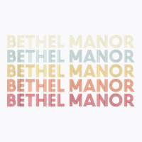 Bethel Manor Virginia Bethel Manor Va Retro Vintage Text Tank Top T-shirt | Artistshot