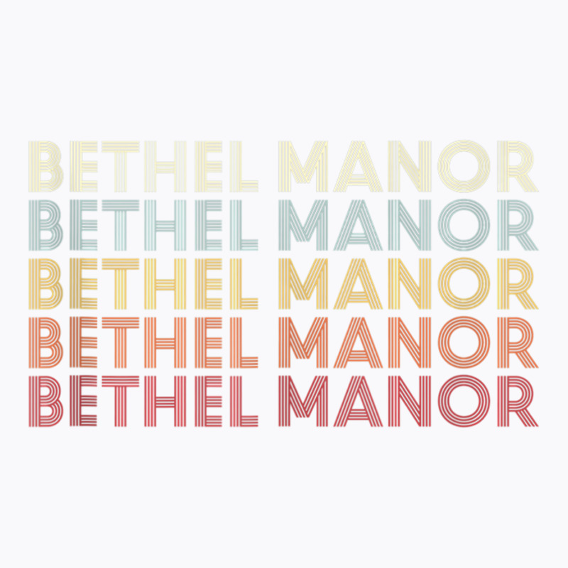 Bethel Manor Virginia Bethel Manor Va Retro Vintage Text Tank Top T-shirt | Artistshot