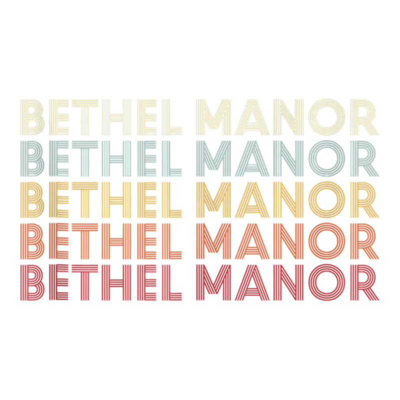 Bethel Manor Virginia Bethel Manor Va Retro Vintage Text Tank Top V-neck Tee | Artistshot