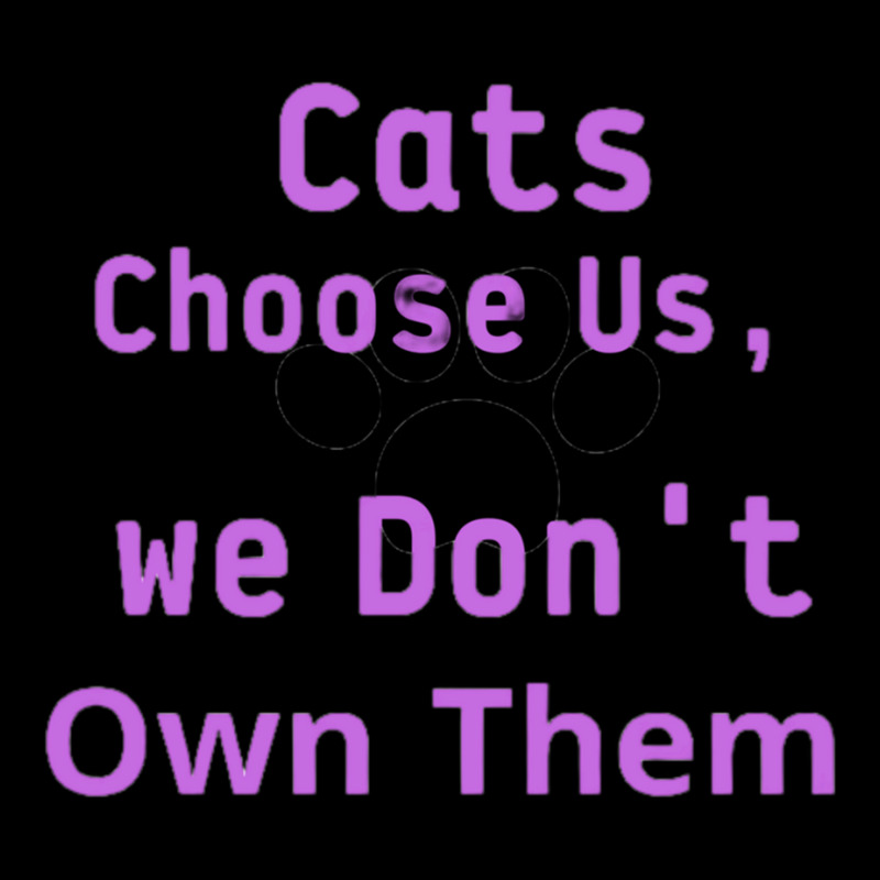 Cats Choose Us, We Dont Own Them V-Neck Tee by cm-arts | Artistshot