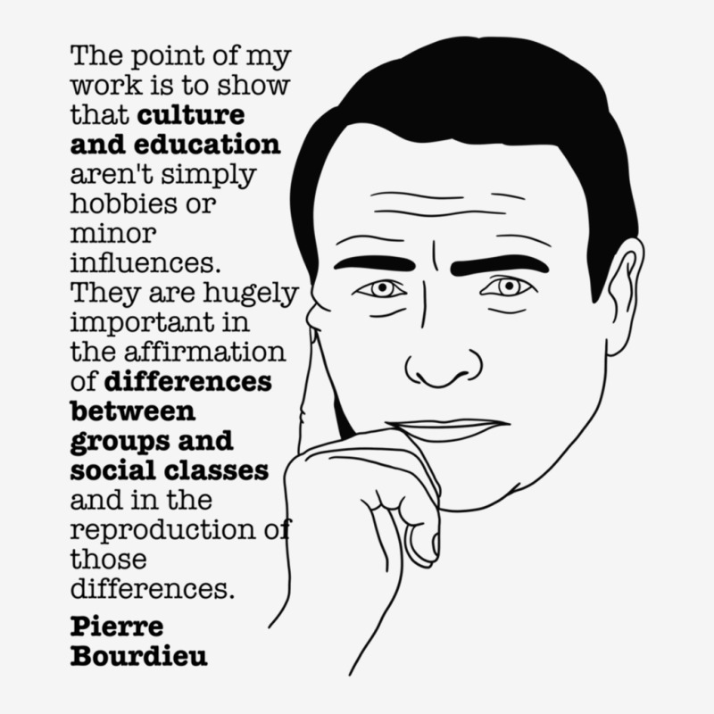 Bourdieu Quote 1 Philosophy Sociology Teacher Camper Cup By Cm-arts ...