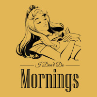 Funny Sleeping Beauty I Dont Do Mornings Graphic Vintage Hoodie And Short Set | Artistshot