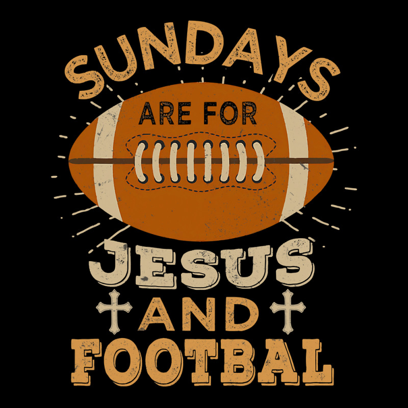 Football Sundays Are For Jesus And Football 182 V-Neck Tee by cm-arts | Artistshot