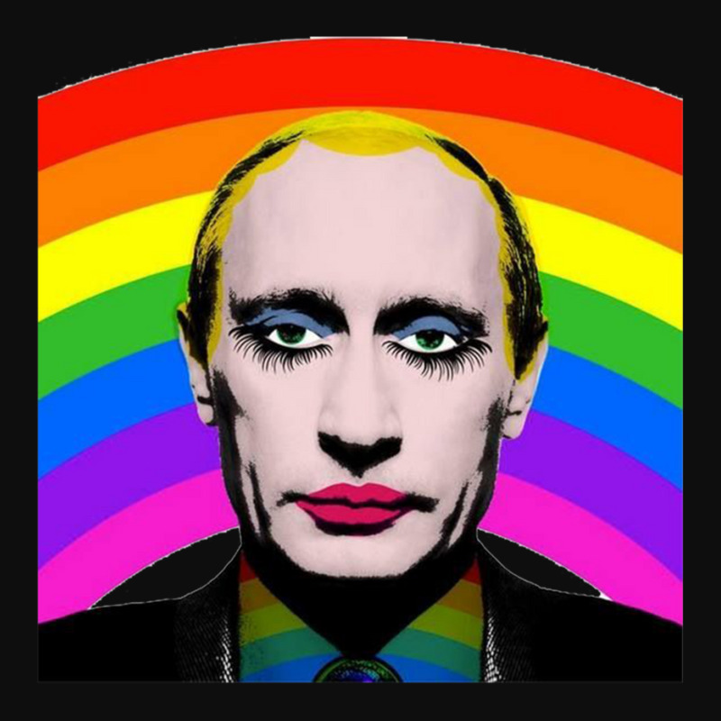 Vladimir Putin Gay Clown Crop Top by cm-arts | Artistshot