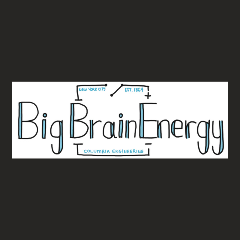 Columbia Engineering Big Brain Energy Premium Scoop Ladies Fitted T-Shirt by cm-arts | Artistshot