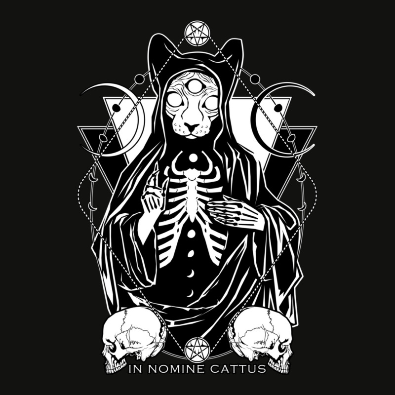 In Nomine Cattus  The Cat Priest Scorecard Crop Tee by cm-arts | Artistshot