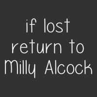 If Lost Return To Milly Alcock Vintage Short | Artistshot