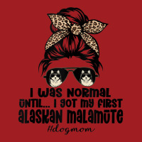 Normal Until Got My Alaskan Malamute Leopard Bandana Funny Tank Top Waist Apron | Artistshot