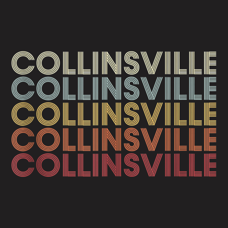 Collinsville Virginia Collinsville Va Retro Vintage Text Tank Top T-shirt | Artistshot