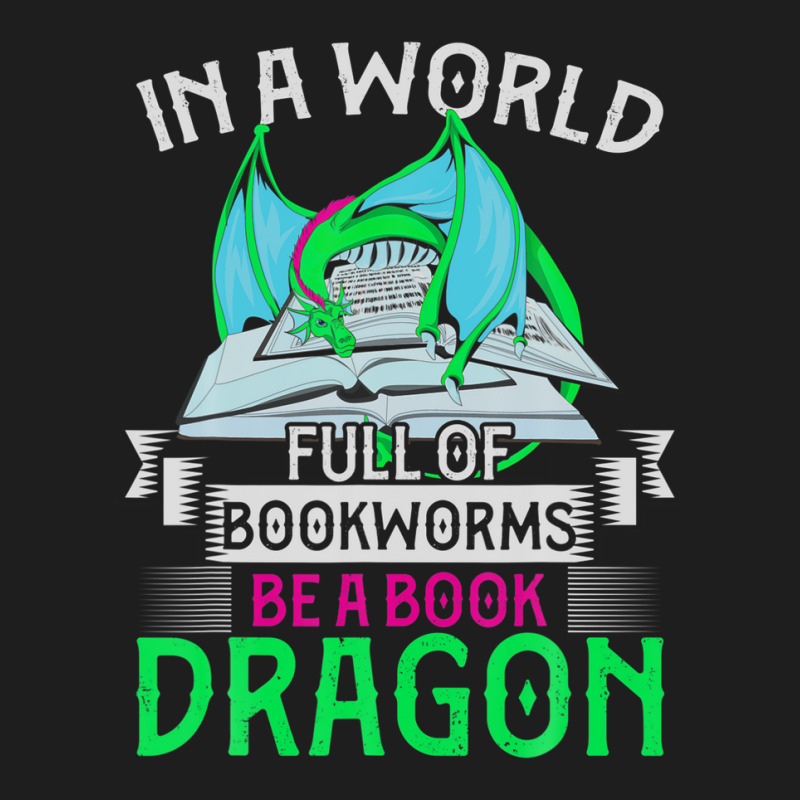 Reading Librarian Bookworm Dragon Funny Book Dragon Classic T-shirt by miliahpullom | Artistshot