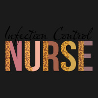 Leopard Infection Control Nurse Print For Nursing Student Long Sleeve Full-length Apron | Artistshot