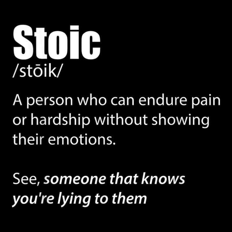 Stoic Definition Funny Define Lie Detector Cheater T Shirt Fleece Short by cm-arts | Artistshot