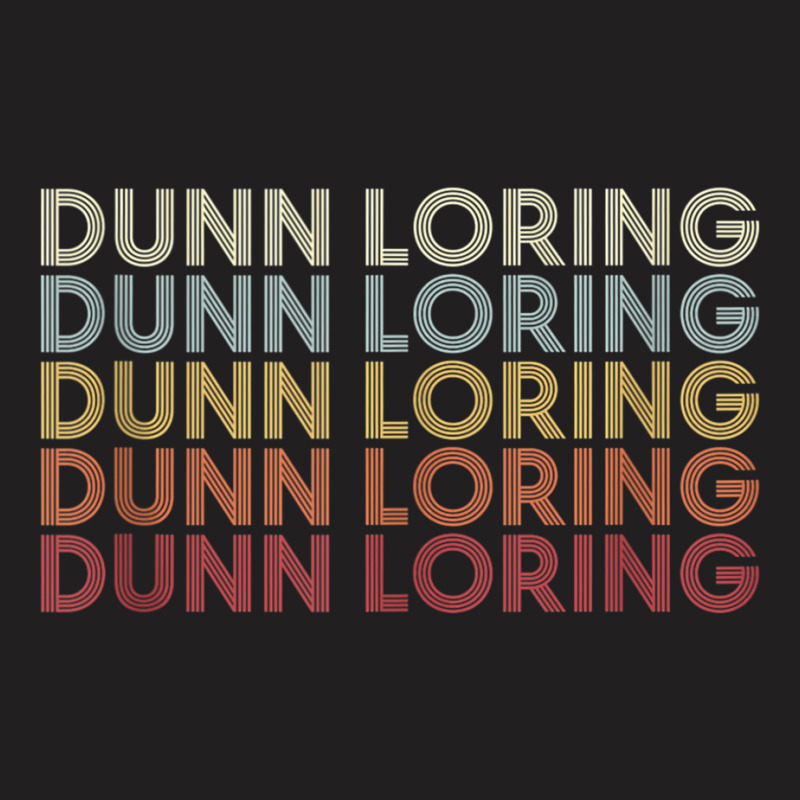 Dunn Loring Virginia Dunn Loring Va Retro Vintage Text Tank Top T-shirt | Artistshot