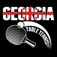 Georgia Table Tennis Lovers   Georgian Ping Pong Supporter Raglan Base Cropped Hoodie | Artistshot