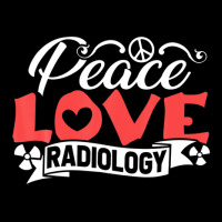 Love, Peace And Radiology Technician Xray Adjustable Cap | Artistshot